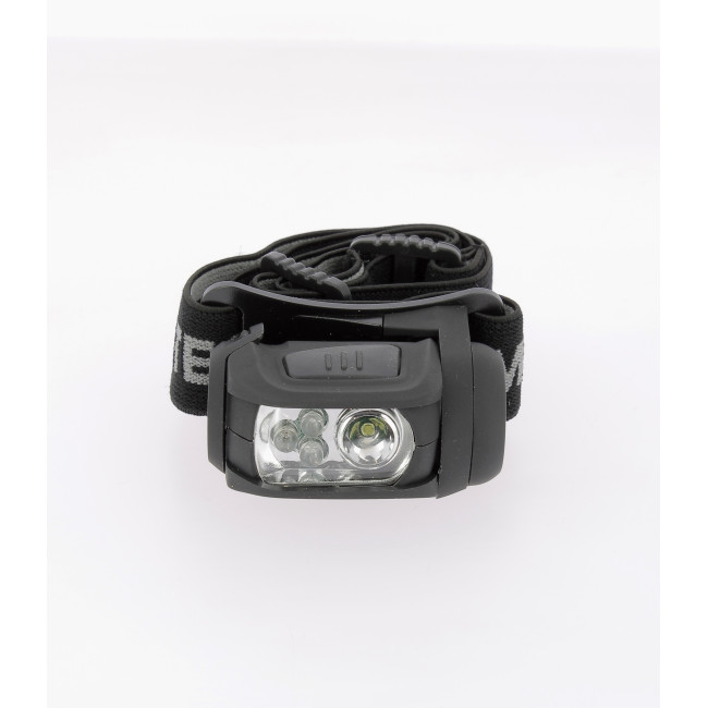 Lampe frontale LED 4 couleur noir - Miltec