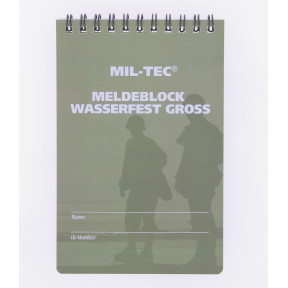 Carnet tout-temps 100 pages 96 x 148 cm - Olive Green