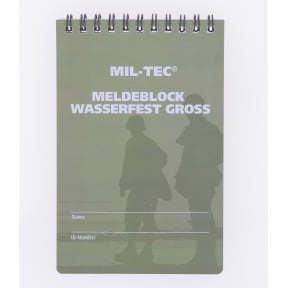 Carnet tout-temps 100 pages 76 x 130 cm - Olive Green - La Brigade de l
