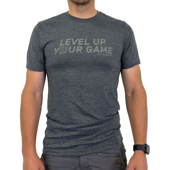 Tee shirt level up charcoal - 5.11 tactical