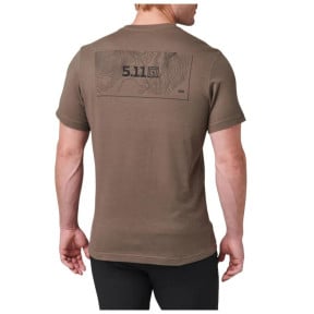 T-Shirt 5.11 Coordinate Major Brown - 5.11 Tactical