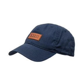 Pet leather box logo blauw - 5.11 tactical