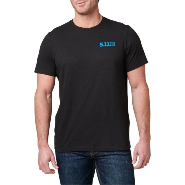T-shirt land of the free noir - 5.11 tactical