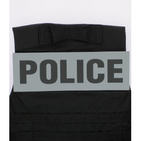 Bandeau Police rétroréfléchissant 10 x 30 cm - Patrol Equipement