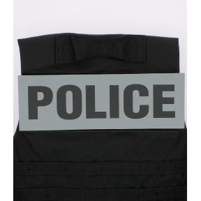 Bandeau Police rétroréfléchissant 10 x 30 cm - Patrol Equipement