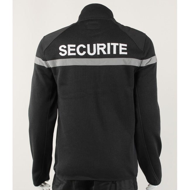 Sicherheits-Microfleece-Weste Nevada schwarz - Force Series
