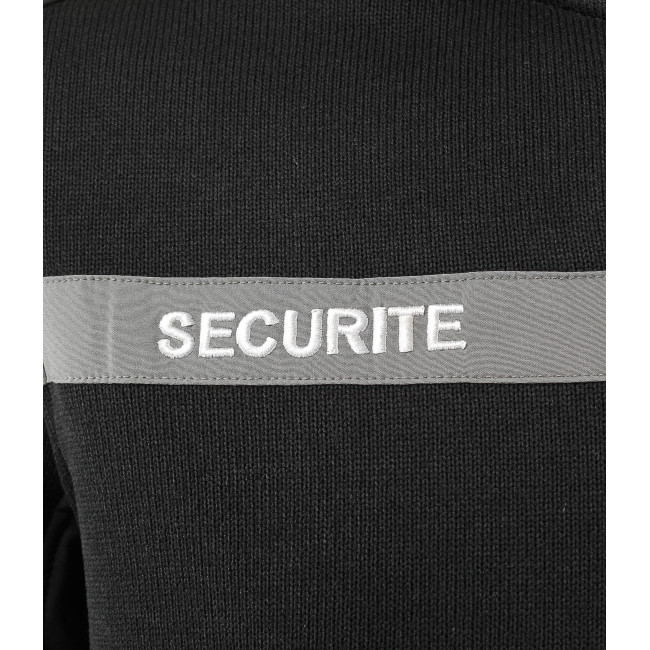 Gilet micro-polaire sécurité Nevada noir - Force Series