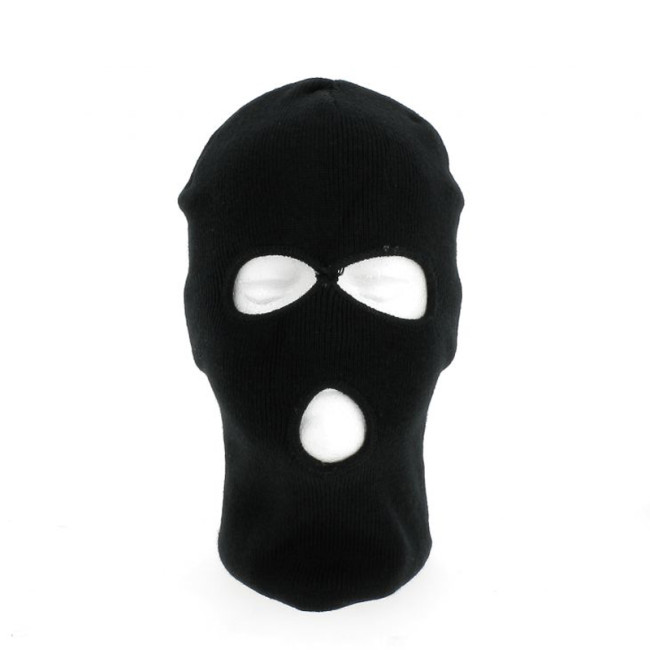Cagoule 3 trous noir - CityGuard