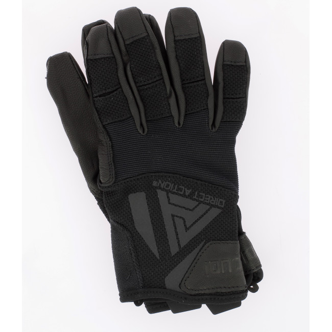 Harte Handschuhe aus echtem Leder schwarz - Direct Action