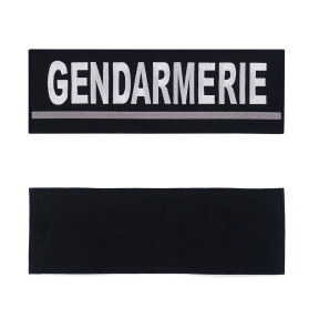 Identificatieband Gendarmerie geborduurd Grijs - Patrol Equipement