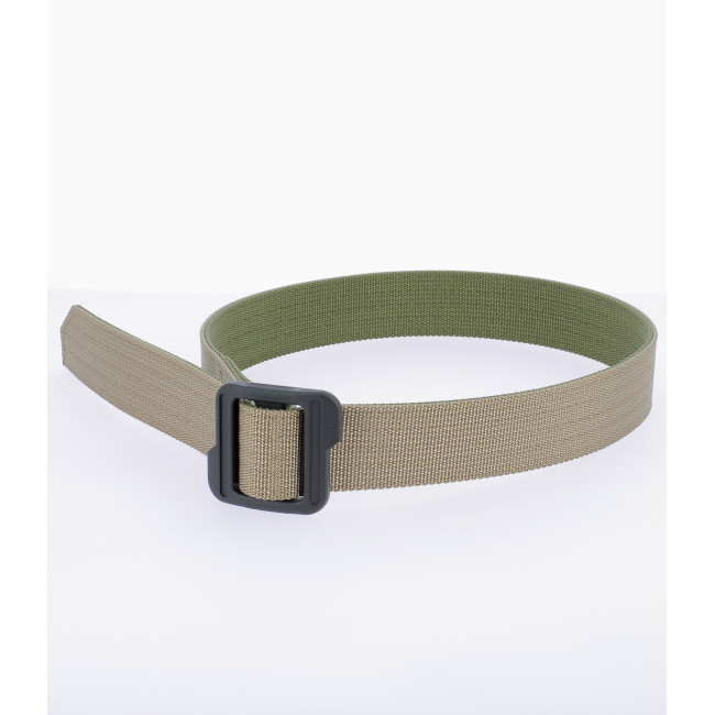 Ceinture réversible vert olive/coyote - Cytac