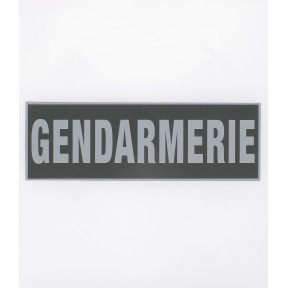 Bandeau Gendarmerie inversé 10 x 30 cm - Patrol Equipement