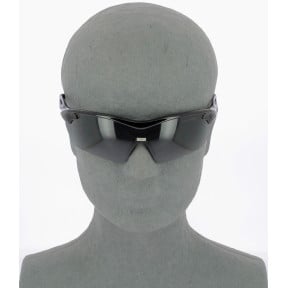 Lunettes de protection balistique Racers (écran Fumé) - Noir - MSA Sordin