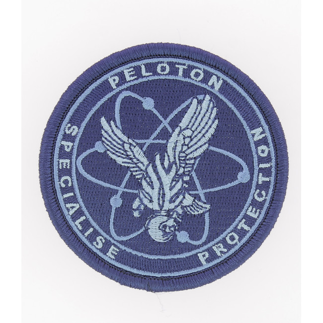 Écusson Peloton Spécialisé de Protection de la Gendarmerie Basse visi. Bleu Écusson Peloton Spécialisé de Protection de la Gendarmerie Basse visi. Bleu