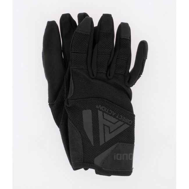 Gants durs en cuir synthétique noir - Direct Action