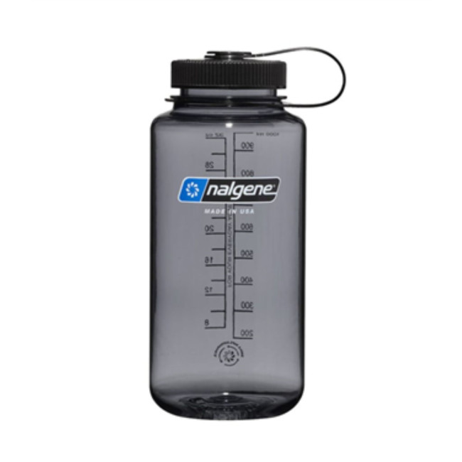 Veldfles met brede hals 0,95L - Grijs - Nalgene