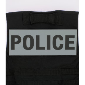 Bandeau Police rétroréfléchissant 27,5 x 10,5 cm - Patrol Equipement