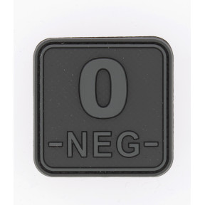 Quadratischer Patch Blutgruppe O- Blackops - JTG