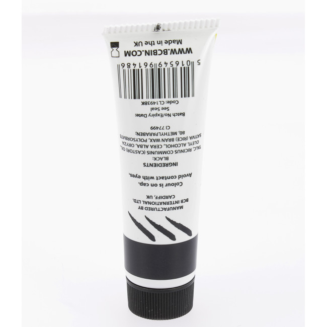 Camouflagecrème tube zwart 30 g CL1493 - BCB
