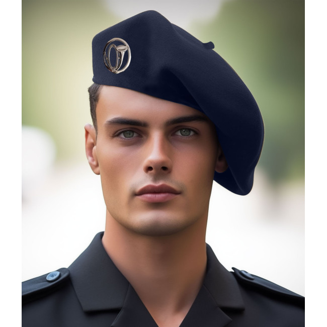 Militaire alpinebaret donkerblauw 100% wol - Patrol