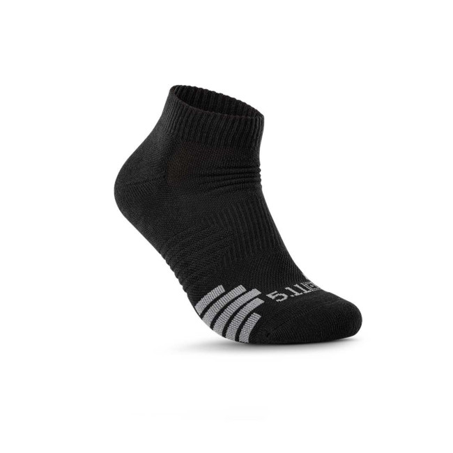Set von 3 Paar PT-R + Ankle Socken Schwarz - 5.11 Tactical