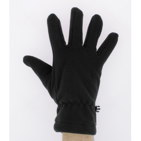 Fleece handschoenen zwart - Highlander