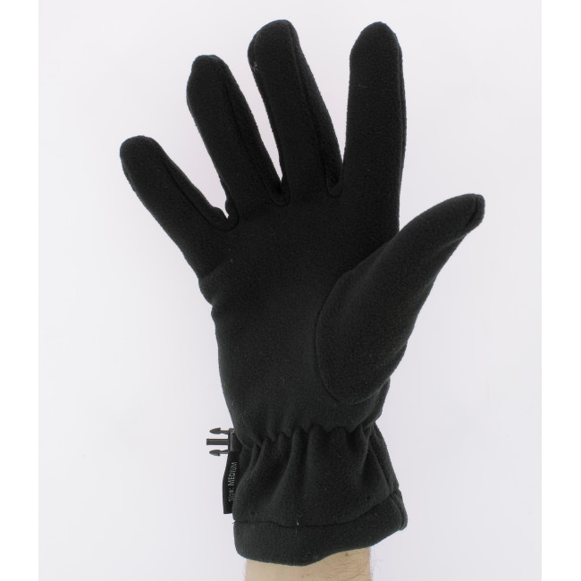 Rękawice polarowe Fleece czarne - Highlander