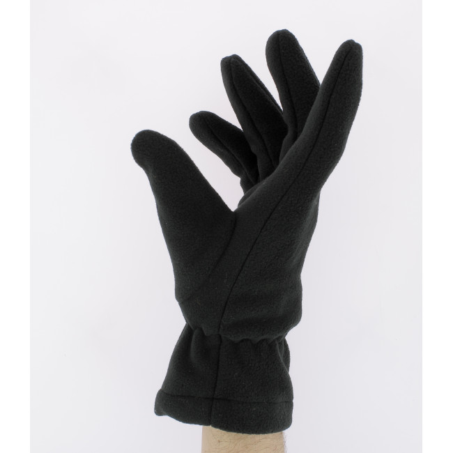 Gants polaire Fleece noir - Highlander