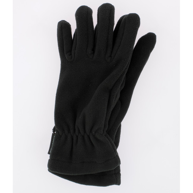 Fleece handschoenen zwart - Highlander