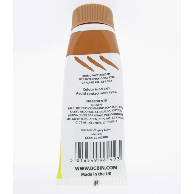 Tarnungscreme Tube braun 30 g CL1493 - BCB