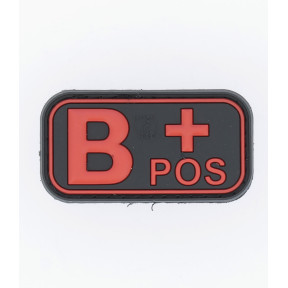 Blutgruppen-Patch B+ Rot - JTG