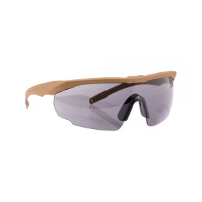 Taktische Brille BLACKHAWK Brauner Rahmen - Swisseye