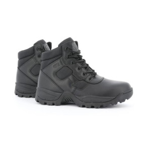 Botas de intervenção Mid couro/nylon - Preto - GK