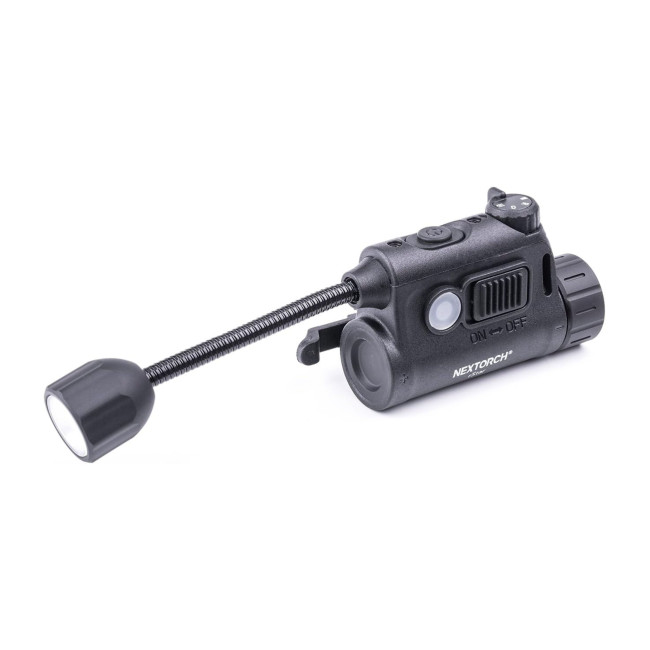 Lampa na baterie do hełmu balistycznego rStar 3 kolory + IR - Nextorch