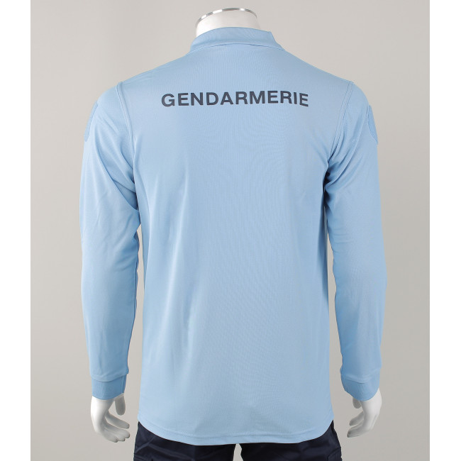 Polo gendarmerie blauw lange mouwen -Patrol Equipement
