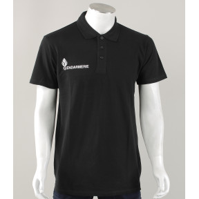 Gendarmerie Poloshirt schwarz kurzarm - Patrol Equipement
