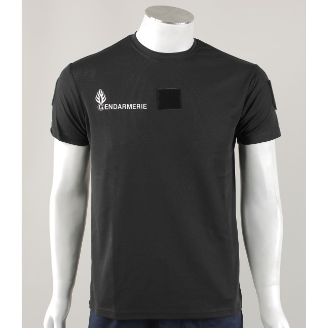 Tee-shirt respirant Gendarmerie Departementale + velcros -Patrol Equipement