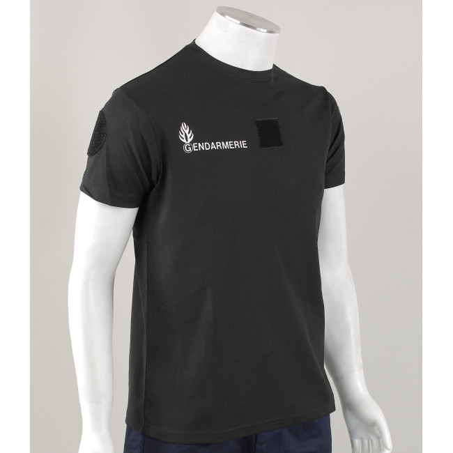 Tee-shirt respirant Gendarmerie Departementale + velcros -Patrol Equipement