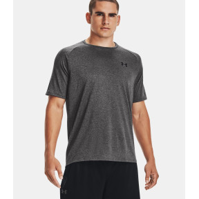 T-shirt UA Tech dla mężczyzn - Szary Melanż / Czarny - Under Armour
