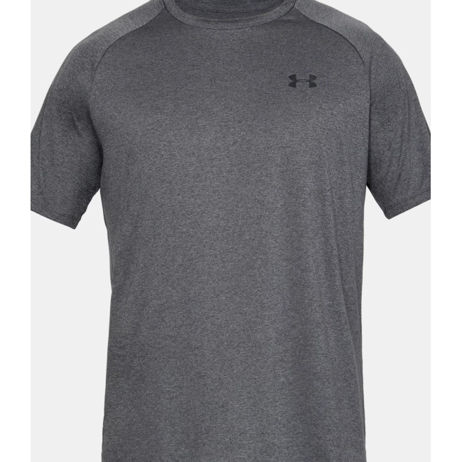 UA Tech T-shirt voor heren - Grijsgemêleerd / Zwart - Under Armour
