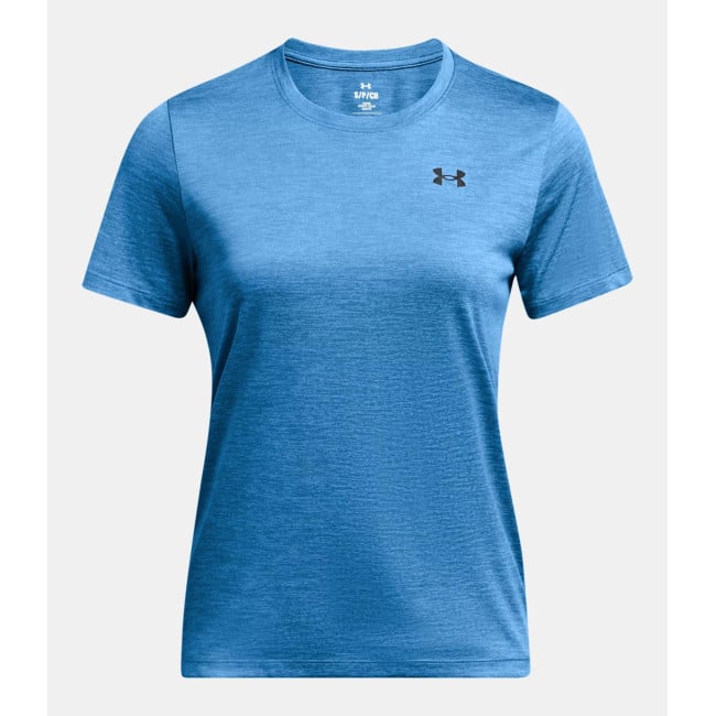 Dames UA Tech™ Twist T-shirt - Turkoois Blauw - Under Armour