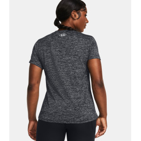 T-shirt avec col en V femme UA Tech™ Twist - Noir - Under Armour