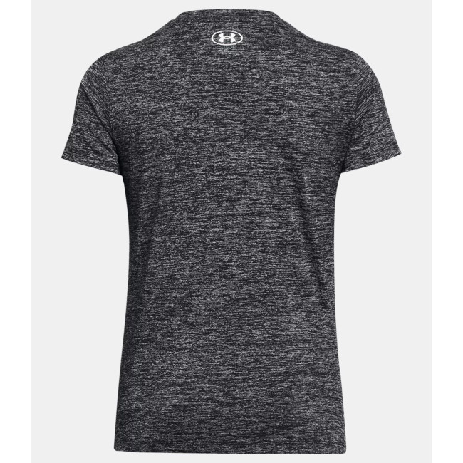 UA Tech™ Twist V-Ausschnitt T-Shirt für Damen - Schwarz - Under Armour