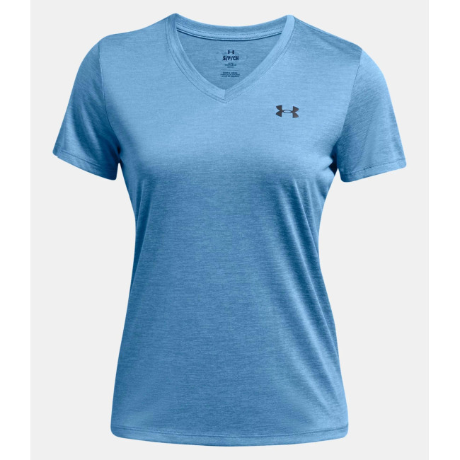 Koszulka damska z dekoltem w serek UA Tech™ Twist - Turkusowy - Under Armour