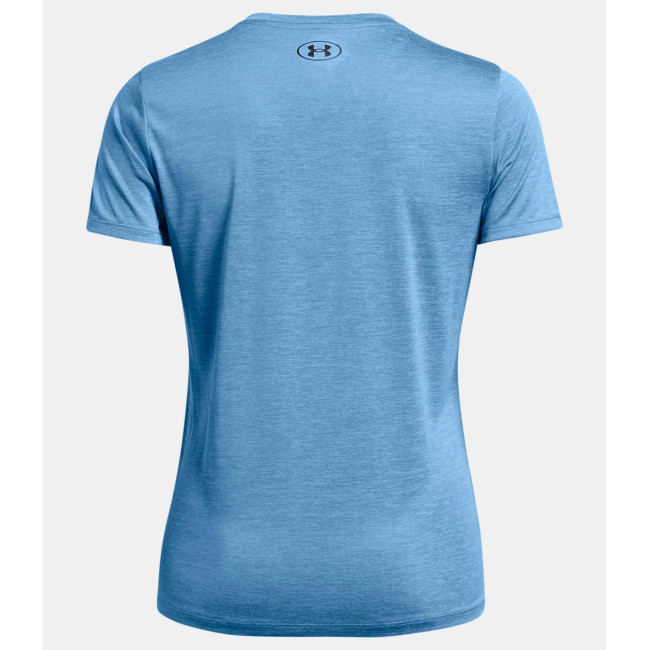 UA Tech™ Twist V-Ausschnitt T-Shirt für Damen - Türkisblau - Under Armour
