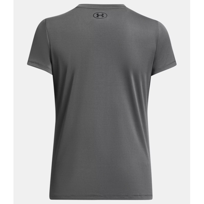 UA Tech™ V-Ausschnitt T-Shirt für Damen - Steingrau - Under Armour