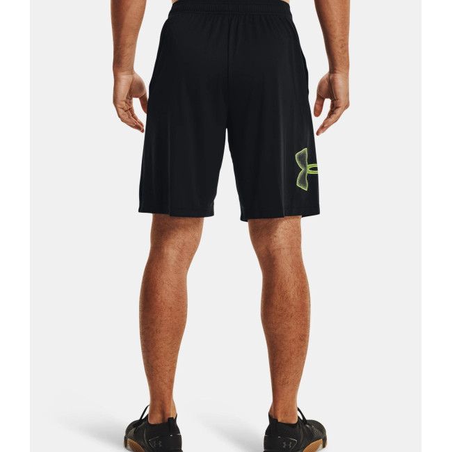 Short UA Tech™ Graphic pour homme - Noir / Jaune - Under Armour