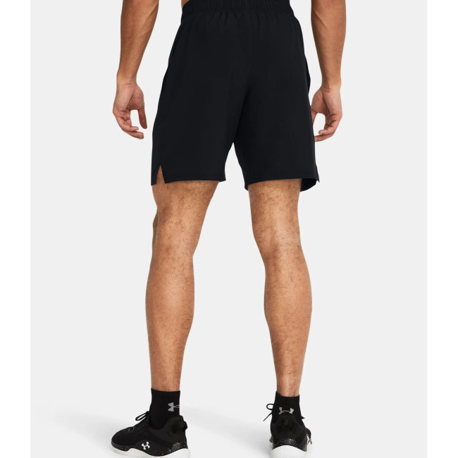 Herren-Shorts UA Tech™ Woven Wordmark - Schwarz / Gelb - Under Armour