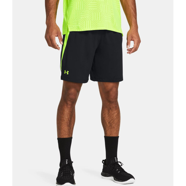 Heren Short UA Tech™ Vent - Zwart / Geel - Under Armour