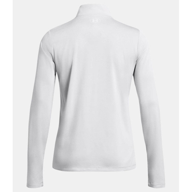 Dames UA Tech™ Twist ½ Zip Top - Halo Grijs - Under Armour